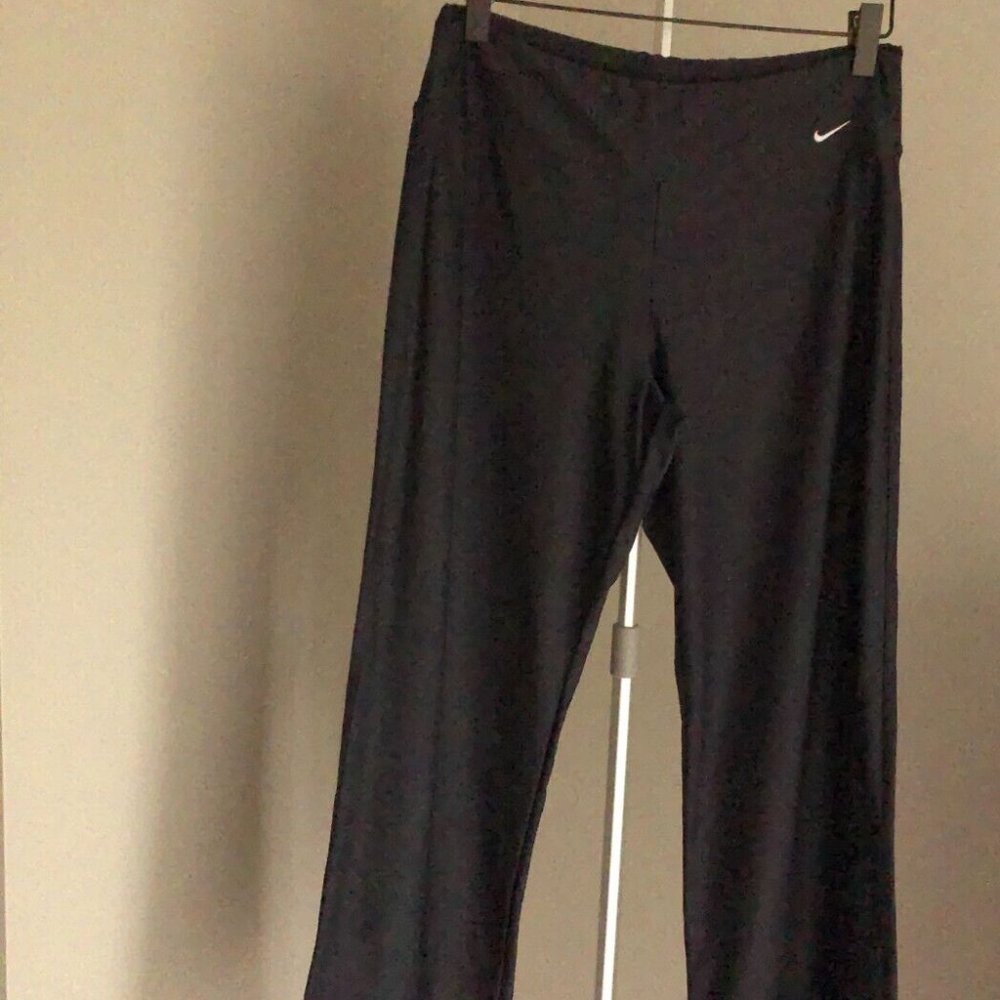 Nike Fit Dri Athletic Wide Leg Pants, Navy Blue